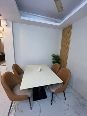 Dining area in 2 BHK Builder Floor at East Of Kailash – for Rent
