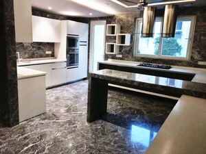 Kitchen in 4 BHK Builder Floor at Panchsheel Park – for Rent