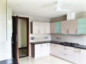 Kitchen in 4 BHK Builder Floor at Panchsheel Park – for Rent