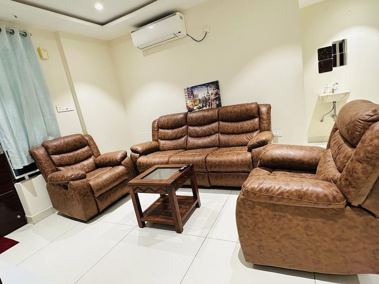 Living Room, vasavi-gp-trends  1565 Sq.Ft. Apartment In Nanakramguda Hyderabad 10465706