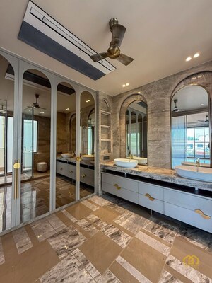 Bathroom in 4 BHK Builder Floor at Greater Kailash – for Sale