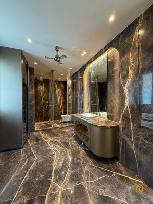 Bathroom in 4 BHK Builder Floor at Greater Kailash – for Sale