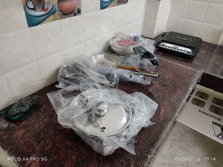 Kitchen/pantry, keerthi-estates-richmond-villas 1 RK 500 Sq.Ft. Independent House In Bandlaguda Jagir Hyderabad 10465738