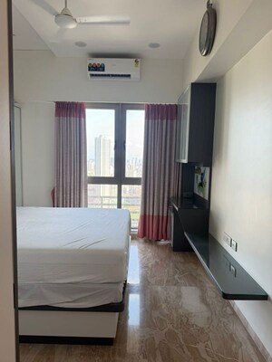 Building Lobby in 3.5 BHK Apartment at Sheth Auris Serenity Tower 3, Malad West – for Rent