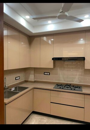 Kitchen in 3 BHK Builder Floor at Greater Kailash I – for Sale