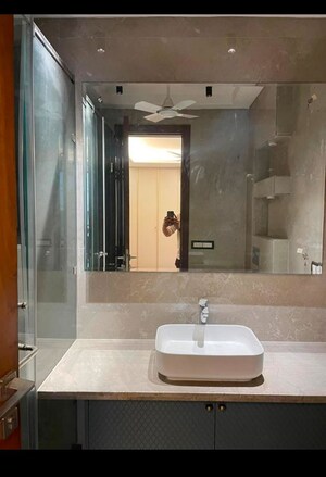 Bathroom in 3 BHK Builder Floor at Greater Kailash I – for Sale