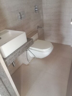 Bathroom in 2 BHK Apartment at Sunteck Maxxworld 2, Naigaon East – for Rent