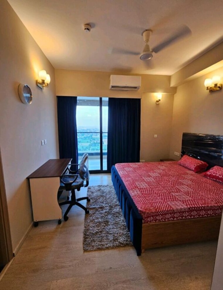Bedroom, m3m-skywalk 3 Bedroom 2018 Sq.Ft. Apartment In Sector 74 Gurgaon 10465819