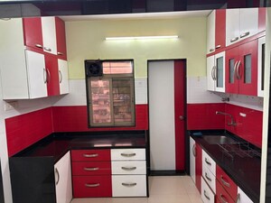 Kitchen in 2 BHK Apartment at Raviraj Park Island, Yerawada – for Rent