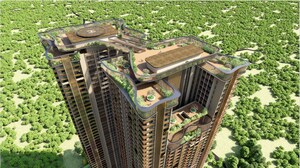 4 BHK Apartment – Exterior View View at Yula Globus Neo, Kokapet - for Sale