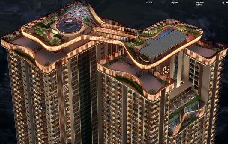 Exterior View, yula-globus-neo 4 Bedroom 3215 Sq.Ft. Apartment In Kokapet Hyderabad 10444038