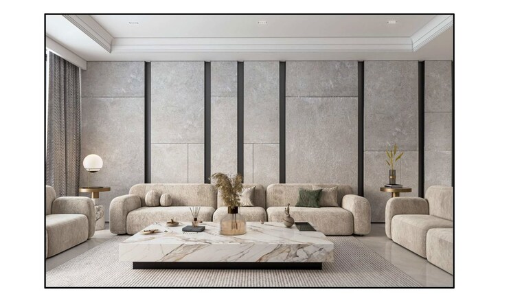 Living Room, dlf phase i 4 Bedroom 500 Sq.Yd. Builder Floor In Dlf Phase I Gurgaon 10465920