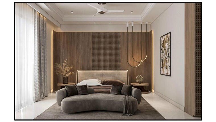 Living Room, dlf phase i 4 Bedroom 500 Sq.Yd. Builder Floor In Dlf Phase I Gurgaon 10465920
