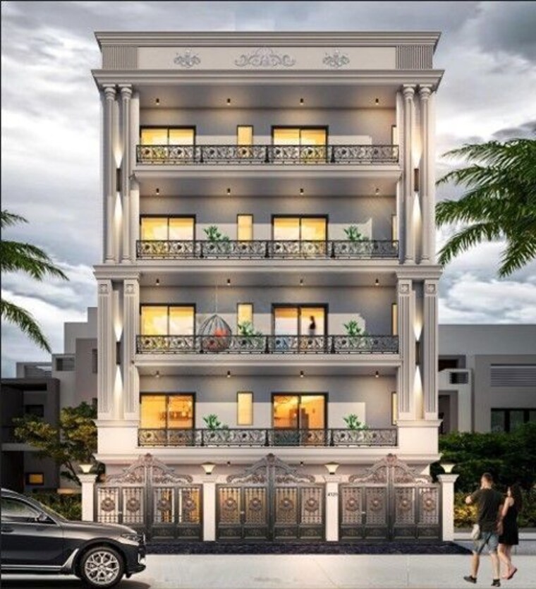 Exterior View, ansal-api-esencia 4 Bedroom 251 Sq.Yd. Builder Floor In Sector 67 Gurgaon 10465927