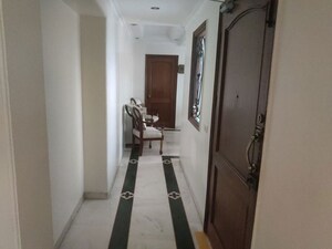 Building Lobby in 4 BHK Builder Floor at Safdarjung Enclave – for Rent