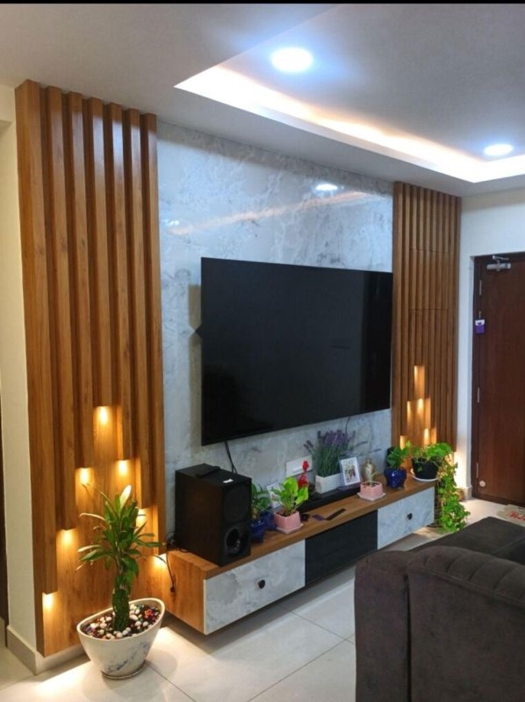 Living Room, asbl-spire 3 Bedroom 2444 Sq.Ft. Apartment In Kokapet Hyderabad 10465983