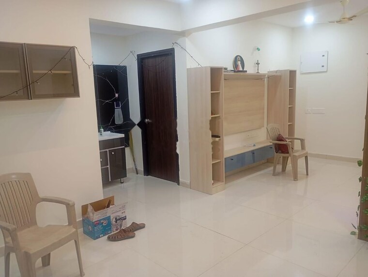 Living Room, praneeth-pranav-solitaire 3 Bedroom 2126 Sq.Ft. Apartment In Bachupally Hyderabad 10465993