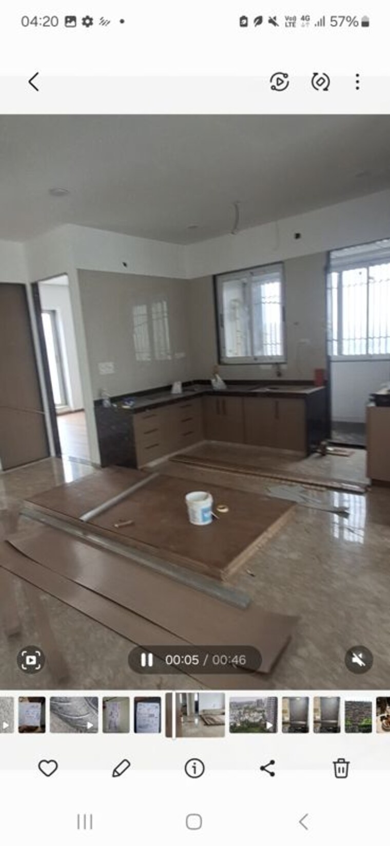 Living Room, aagam-cross-roads 4 Bedroom 3000 Sq.Ft. Apartment In New City Light Surat 10466008