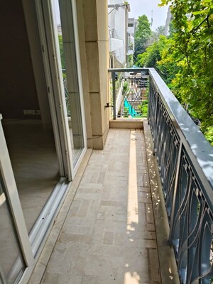 Balcony in 4 BHK Builder Floor at Hauz Khas – for Rent