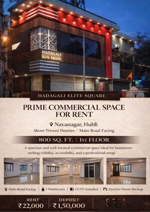  Office Space – Exterior View View at Navanagar - for Rent