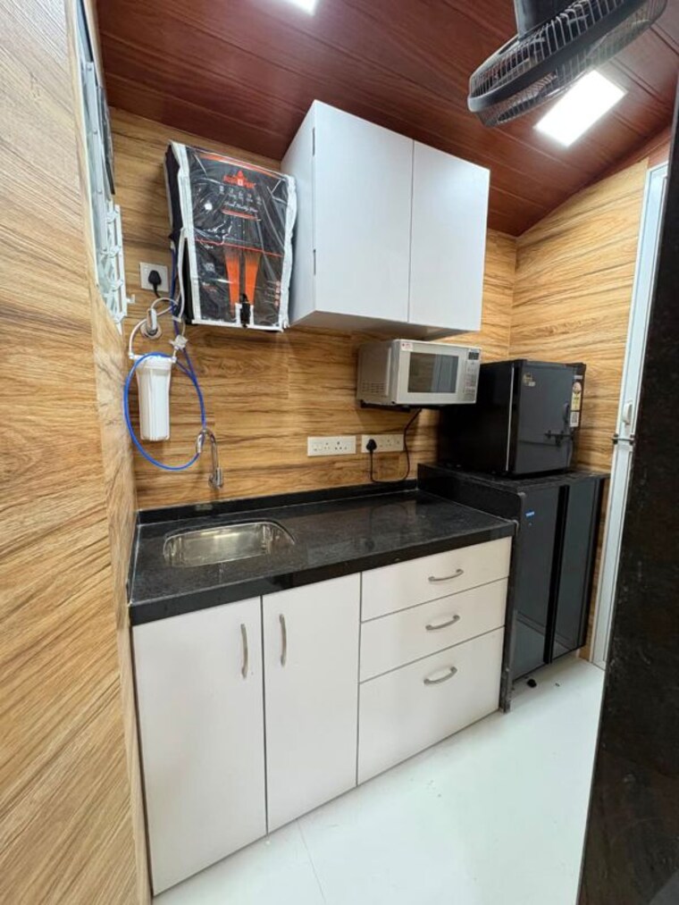 Kitchen, raheja-arcade Commercial Office Space 610 Sq.Ft. In Cbd Belapur Sector 11 Navi Mumbai 10466017