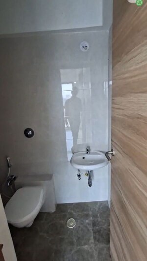 Bathroom in 1 BHK Apartment at Marathon Neo Square, Tulshet Pada – for Sale