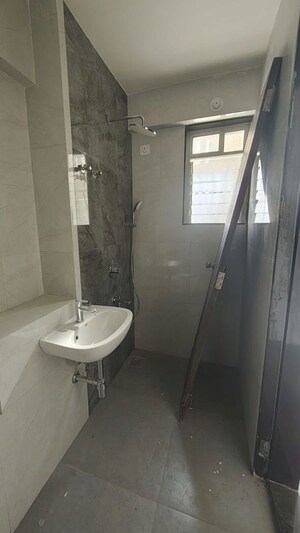 Bathroom in 1 BHK Apartment at The Baya Central, Lower Parel – for Rent
