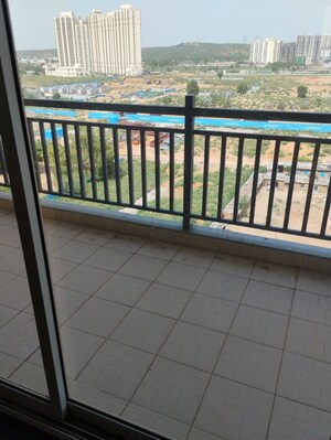 Balcony in 4 BHK Apartment at Adani M2K Oyster Grande, Sector 102 – for Rent