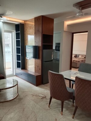 Living Room in 1 BHK Apartment at Kashish Manor One, Sector 111 – for Sale
