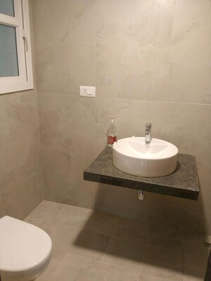Bathroom in 3 BHK Apartment at Prestige Beverly Hills, Kokapet – for Rent