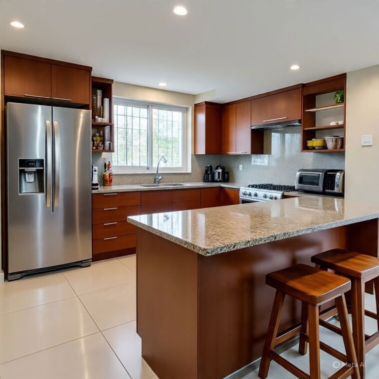 Kitchen, ottapalam  1380 Sq.Ft. Villa In Ottapalam Palakkad 10466145