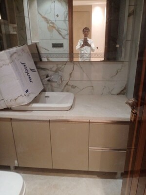 Bathroom in 2 BHK Builder Floor at Greater Kailash Part 3 – for Rent