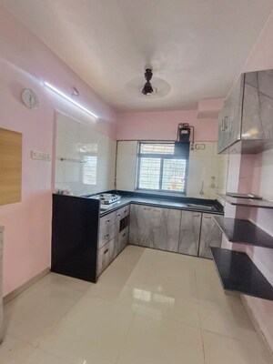 Kitchen in 1 BHK Apartment at Dedhia Daffodils, Dahisar West – for Sale