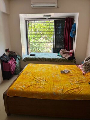 Bedroom in 1 BHK Apartment at New Bhoomi Park, Malad West – for Rent
