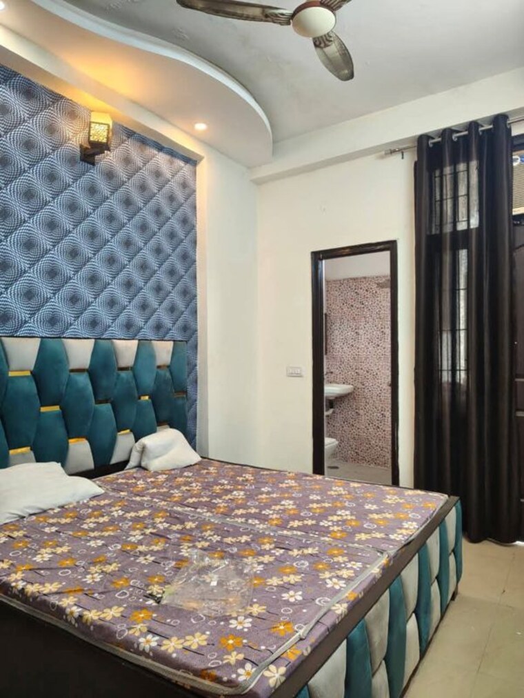 Bedroom, lucky-palm-village 2 Bedroom 950 Sq.Ft. Builder Floor In Sector 1 Greater Noida Greater Noida 10466251