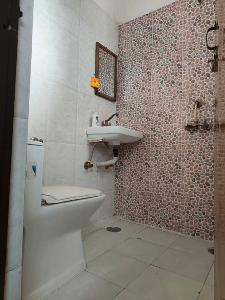 Bathroom, lucky-palm-village 2 Bedroom 950 Sq.Ft. Builder Floor In Sector 1 Greater Noida Greater Noida 10466251