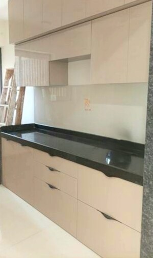 Kitchen in 3 BHK Apartment at Runwal Sanctuary, Mulund West – for Rent