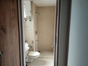 Bathroom in 3 BHK Apartment at Unitech Habitat, Pi Greater Noida – for Rent