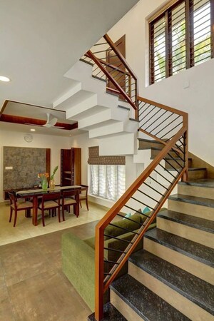 Staircase in  Villa at Kallekkad – for Sale