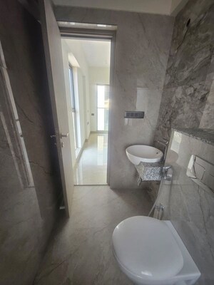 Bathroom in 2 BHK Apartment at Aakanksha Tower, Lower Parel – for Rent