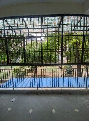 Balcony in 2 BHK Apartment at Eros Southend Apartments, Charmwood Village – for Sale
