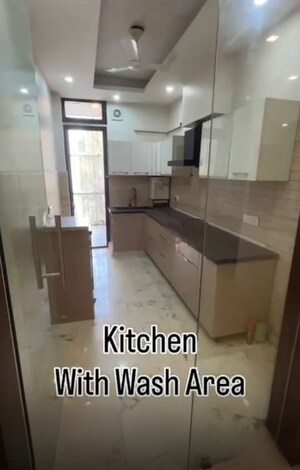 Kitchen in 3 BHK Builder Floor at Dlf Cyber City – for Sale