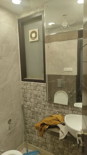 Bathroom in 4 BHK Builder Floor at Greater Kailash ii – for Rent