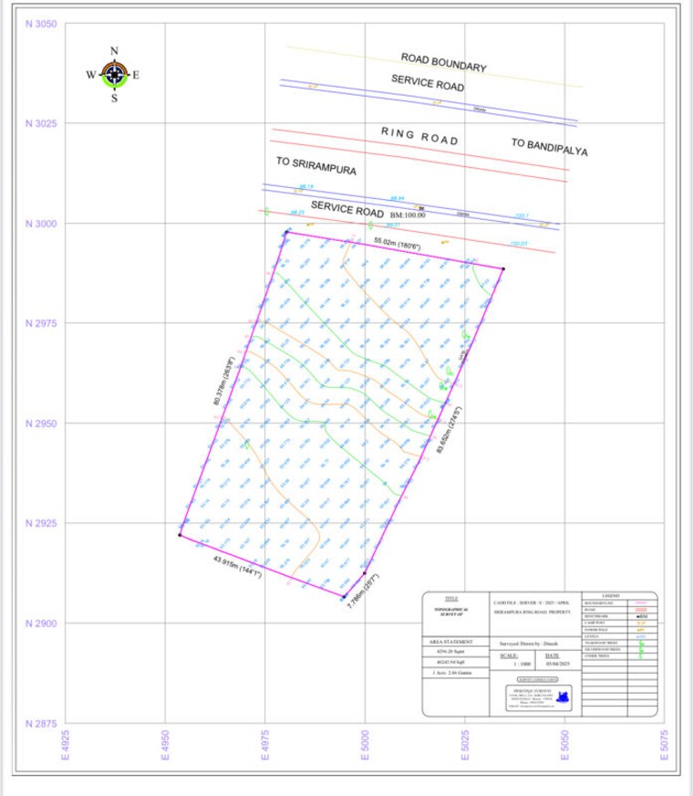 undefined, mahadevapura Commercial Land 45738 Sq.Ft. In Mahadevapura Mysore 10466349
