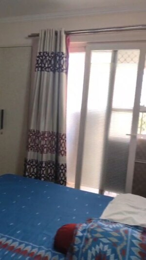 Bedroom in 3 BHK Apartment at Ramprastha City The View, Sector 37d – for Rent