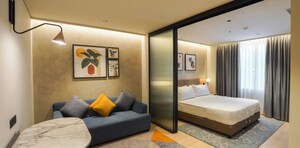 Living Room in 1 BHK Apartment at Nagavara – for Sale