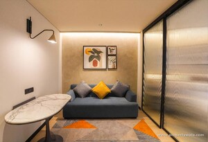 Living Room in 1 BHK Apartment at Nagavara – for Sale