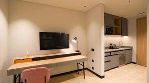 Kitchen in 1 BHK Apartment at Nagavara – for Sale