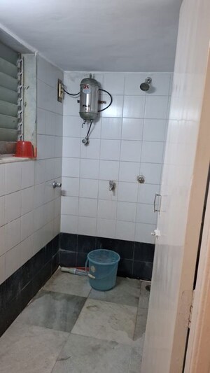 Bathroom in 1 RK Apartment at Vasant Valley Complex, Malad East – for Rent