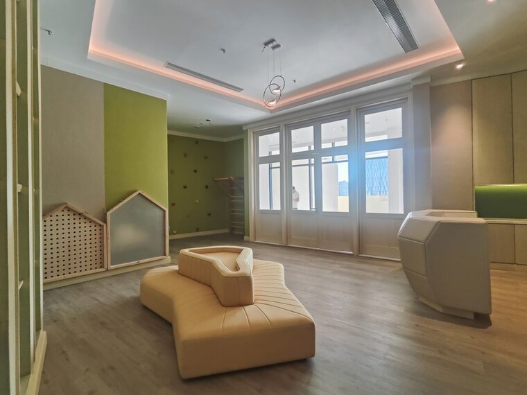Living Room, bhartiya-city-leela-residences 2 Bedroom 1087 Sq.Ft. Apartment In Thanisandra Main Road Bangalore 10466478